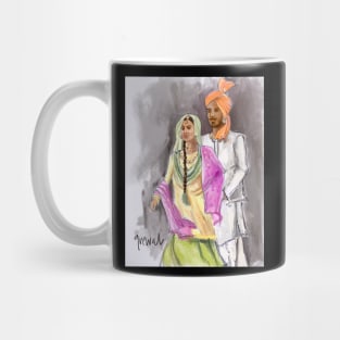 Punjabi couple Mug